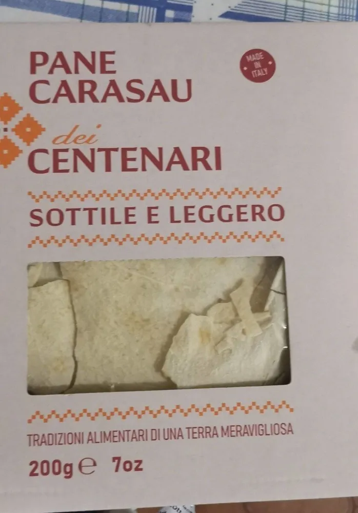 Pane Carasau dei centenari