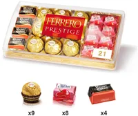 Boîte assortiment variétés de chocolat