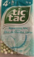 Tic Tac goûts Spearmint Mix