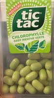 Tic Tac Chlorophylle Menthe Verte