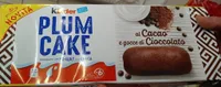 Plum cake al cacao e gocce di cioccolato