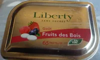 Liberty Sans sucres goût fruits des bois