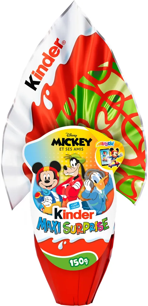 Maxi Kinder Surprise 150g Mickey et Friends