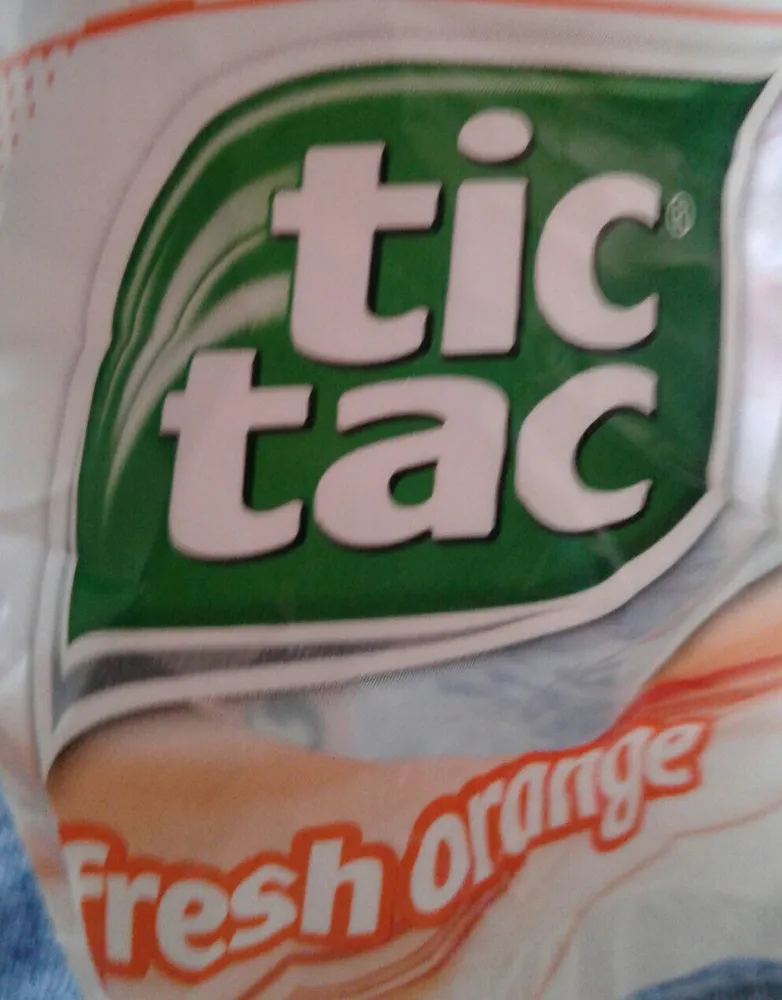 tic tac fresh orange