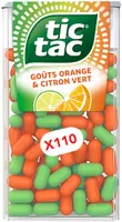 Bonbons Tic Tac x110 pastilles ORANGE & CITRON VERT - 54g