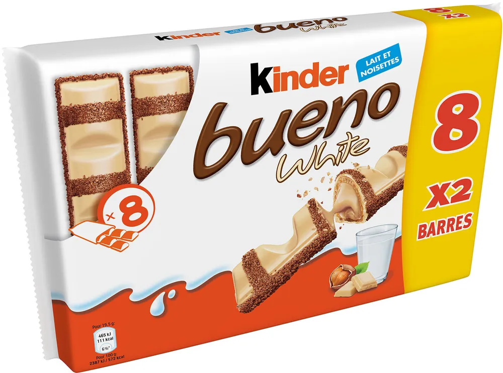 Kinder Bueno White  X2