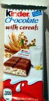 Chocolate with cereals