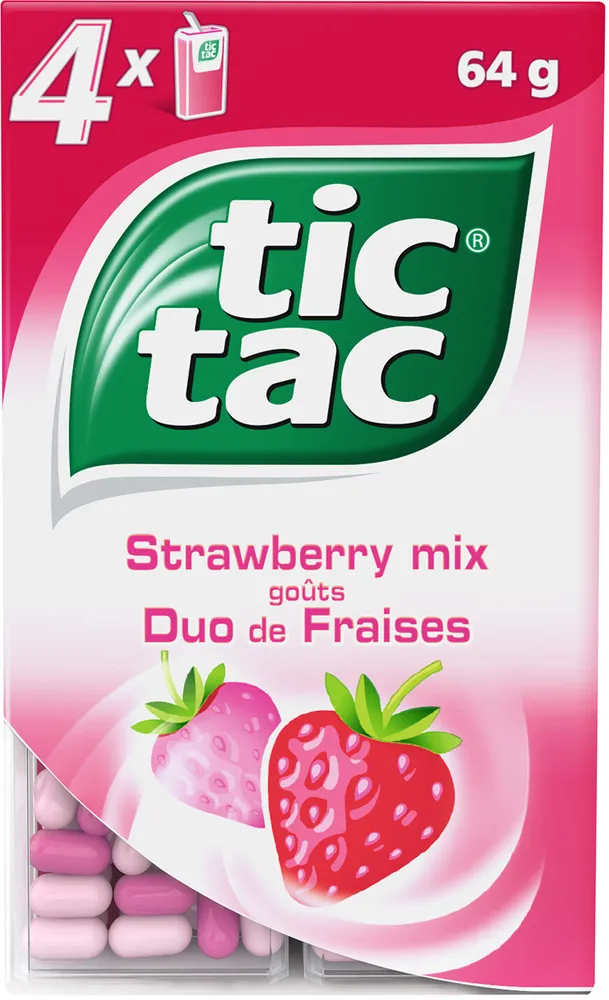 tic-tac fraise  T4