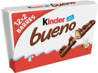 Barre Chocolatée Kinder Bueno Chocolat au Lait x12 - 516g