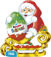 Kinder moulage 75g avec surprise père noel