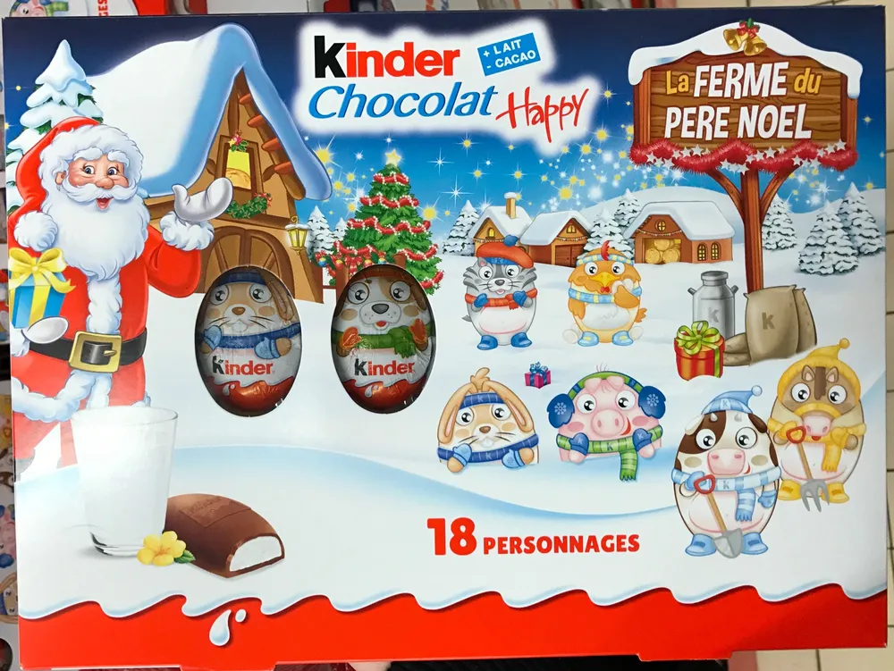 Kinder Chocolat Happy La Ferme du Père Noël