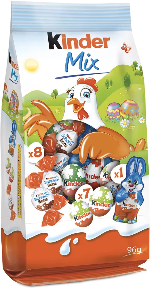 Kinder mix 96g sachet de