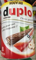 Gaufrettes recouvertes de cacao fondant aux éclats de noisettes