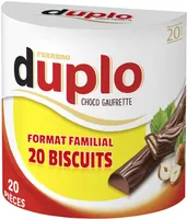 Duplo choco gaufrette 20 barres