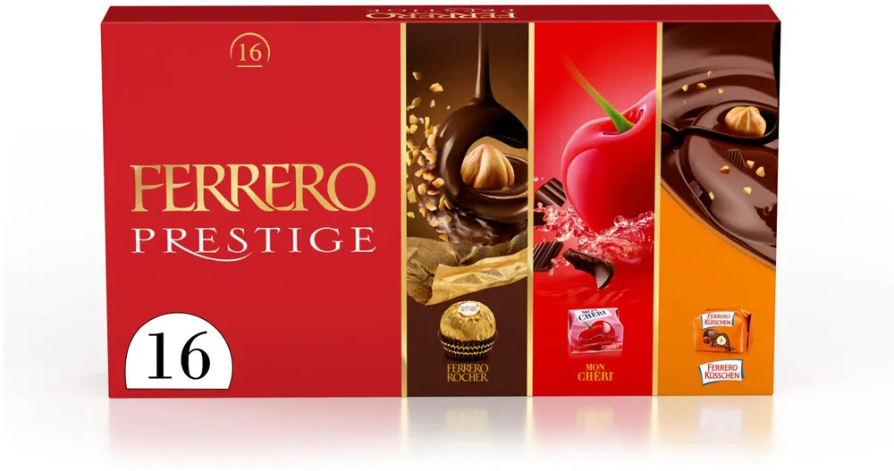 Ferrero prestige assortiment de chocolats boite de 16 pieces