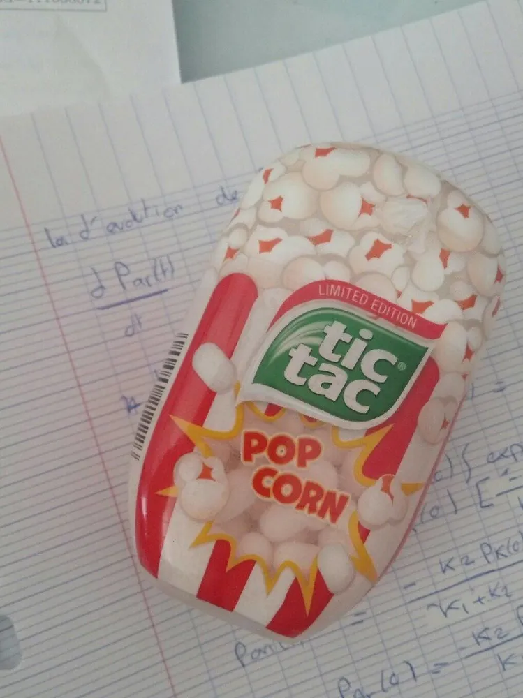 Tic tac pop corn