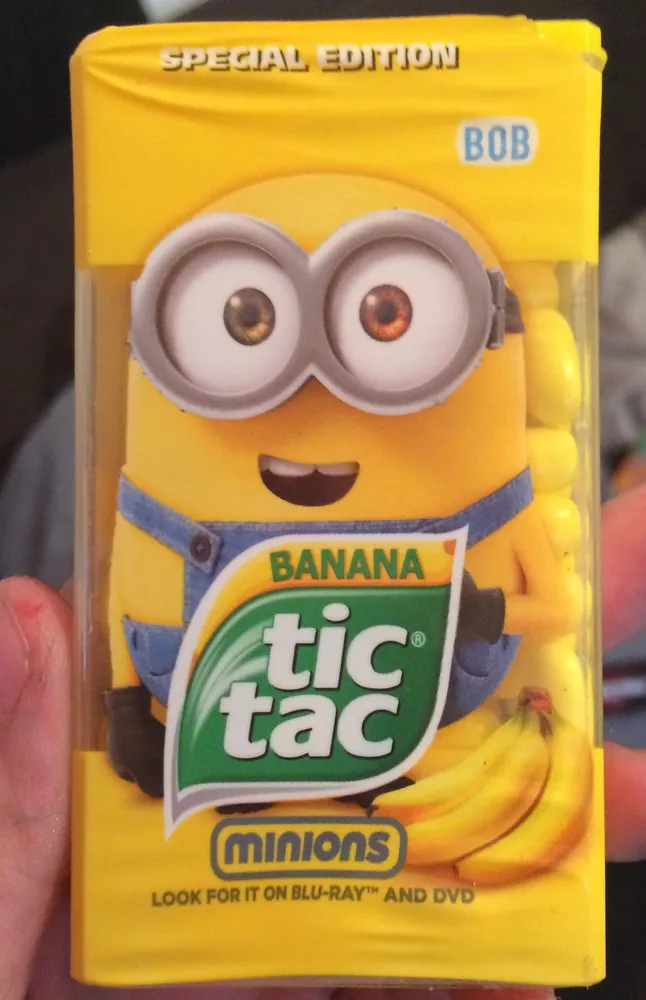 Tic Tac Banana Minions
