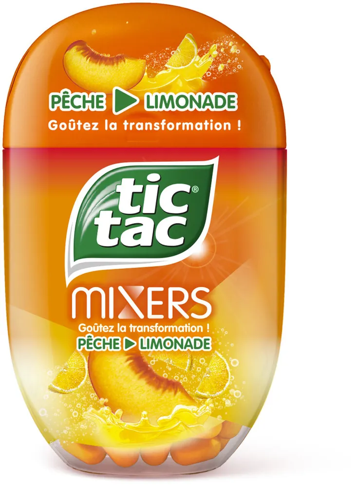 Tic Tac Sweets Mixers 2 X 98G Peach > Lemonade Cherry > Cola Ferrero