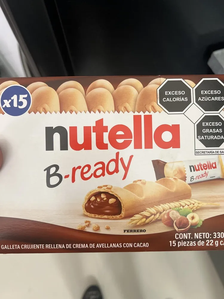 Biscuits Nutella B-ready x15 biscuits fourrés - 330g