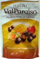 Feine Schoko-Frucht-Perlen Physalis & Mango auf Apfelbasis