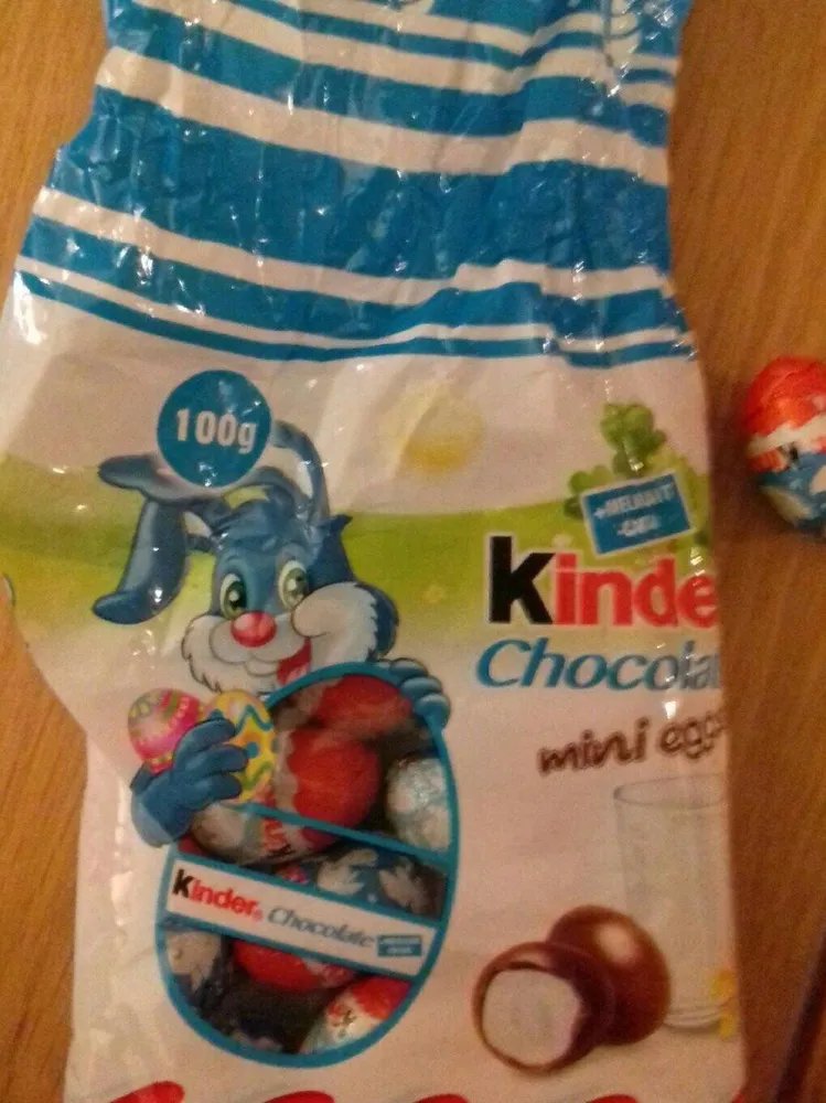 Chocolate mini eggs