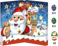 Kinder calendrier de l avent livre 127g