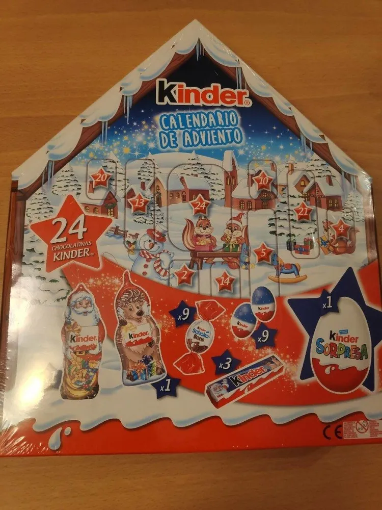 Kinder Calendario adviento T24