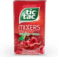 Tic Tac Mixers Bonbons cerise cola 110 pastilles 54 g
