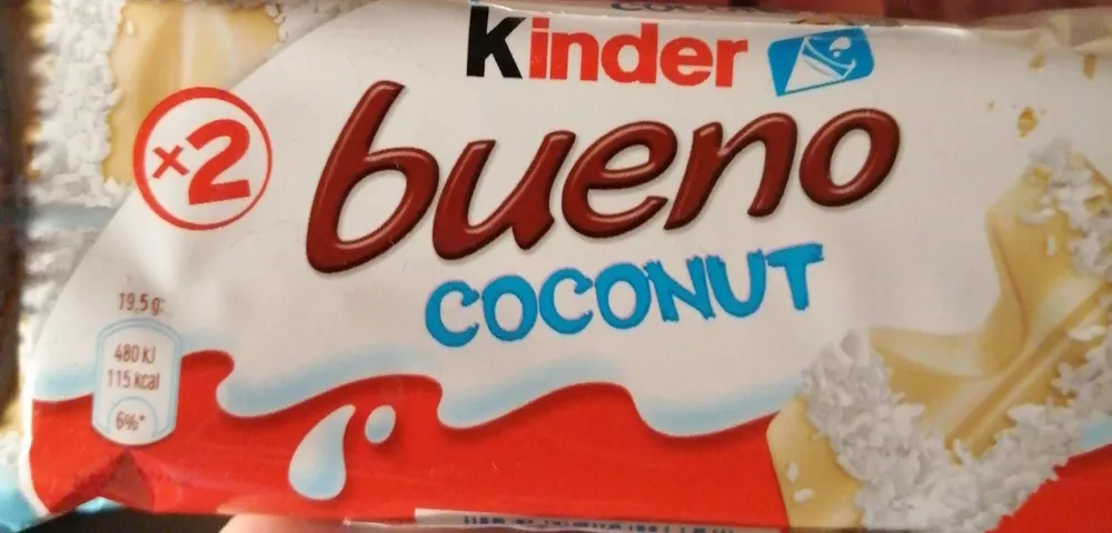 Kinder bueno coconut