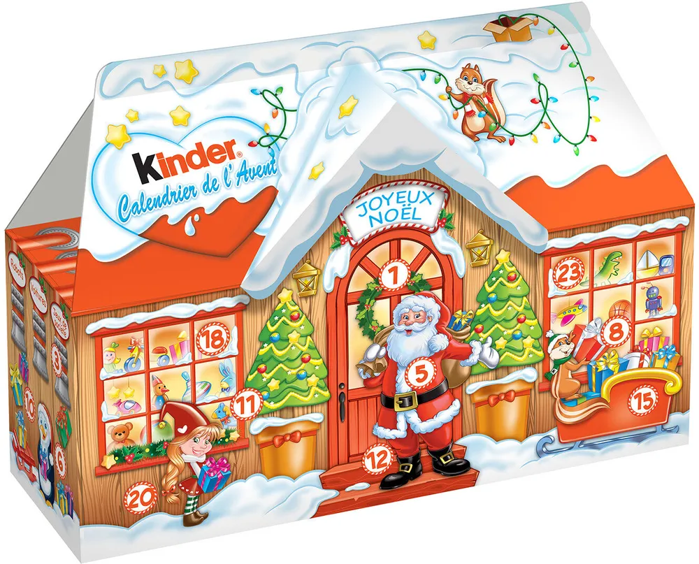 Calendrier de l'avent 3D