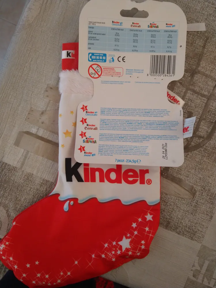 Kinder calza