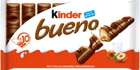 Barre Chocolatée Kinder Bueno Chocolat au Lait x10 - 430g