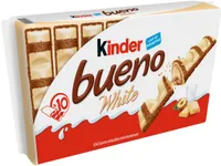 Barre Chocolatée Kinder Bueno White Chocolat Blanc x10 - 390g