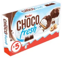 Chocolat Kinder Chocofresh fourré lait noisette x5