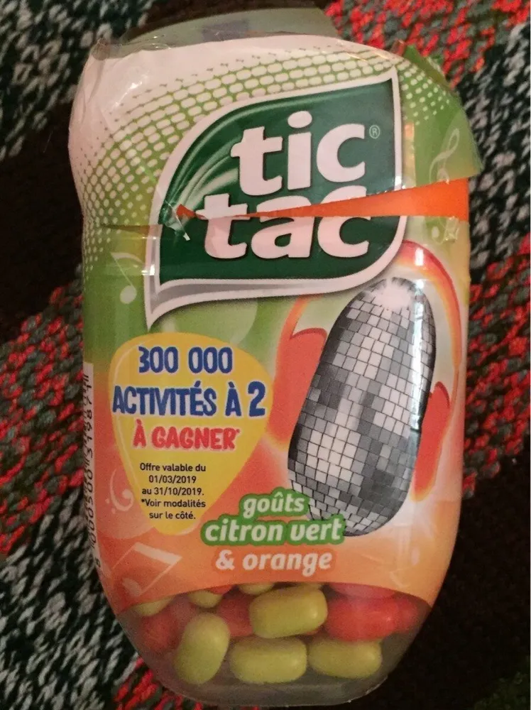 Tic tac duo t200 music box de 200