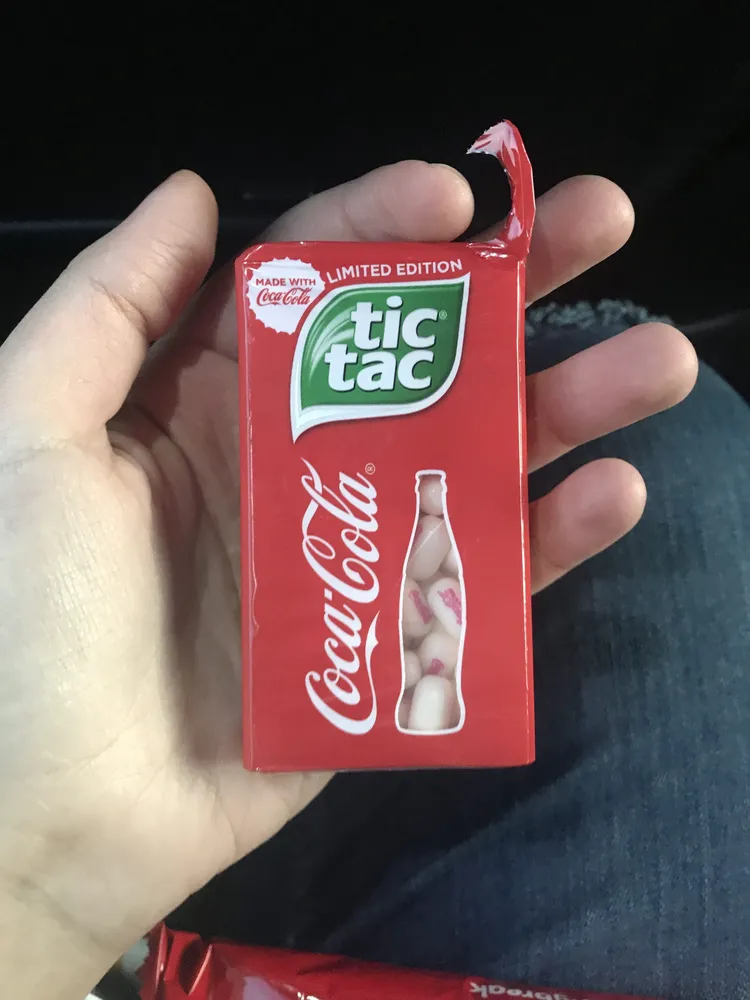 tic tac Coca-Cola