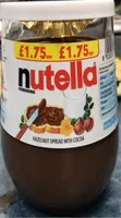 Hazelnut speard with cocoa