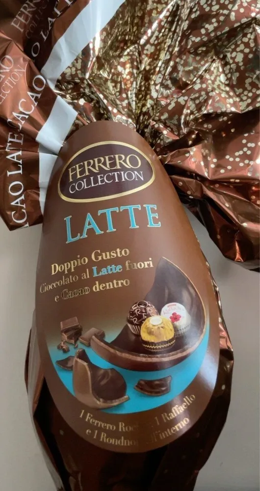 Uovo al ciocolato al latte