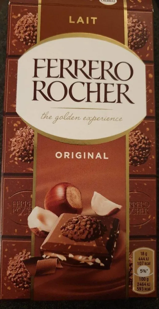 Tablette Ferrero Rocher original