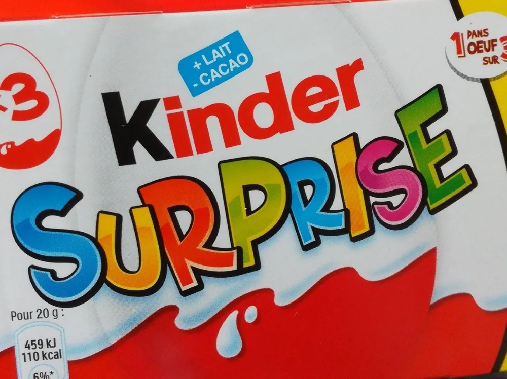 Kinder surprise pack de 3 oeufs minions (