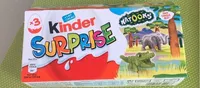 Kinder surprise pack de 3 oeufs natoons (