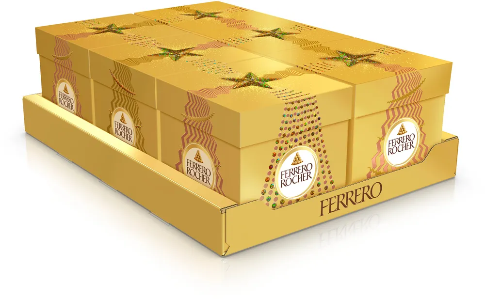 Boîte de chocolats pralinés