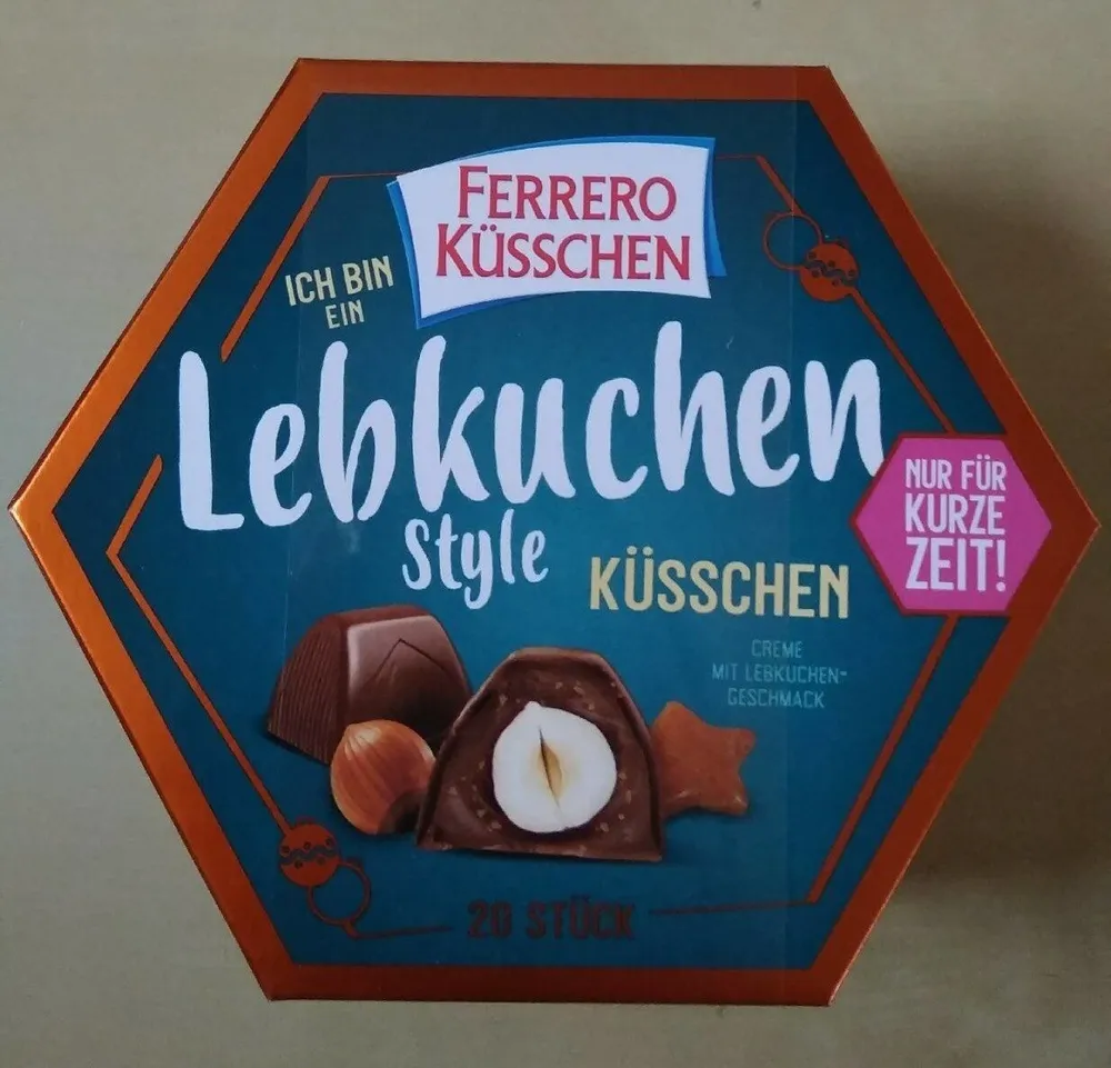 Lebkuchen style Küsschen