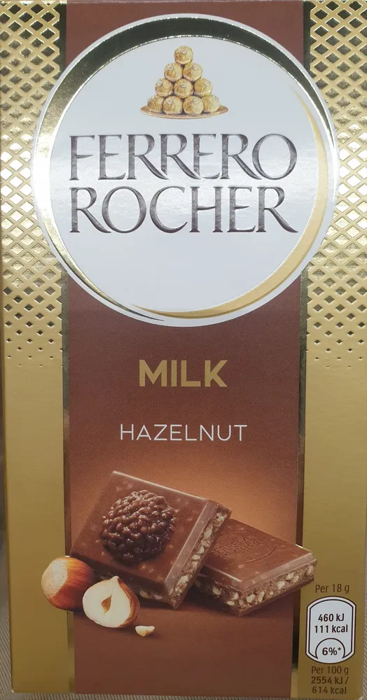 Ferrero rocher milk