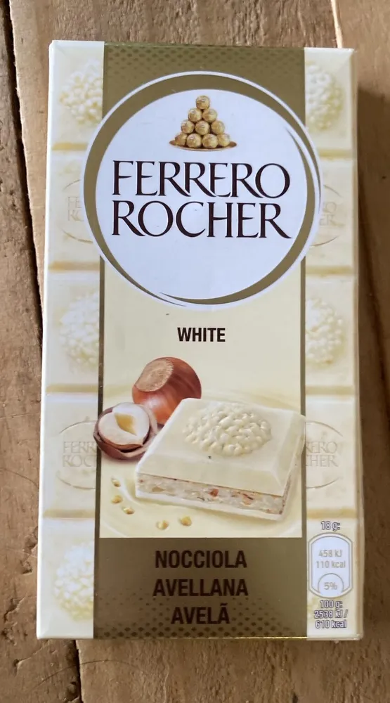 Ferrero Rocher Haselnuss white
