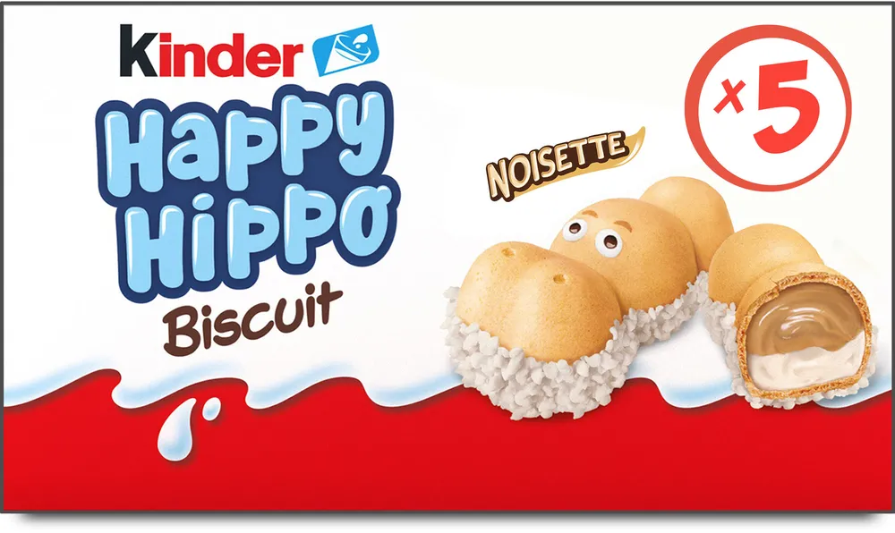 Happy Hippo biscuit noisette