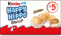 Happy Hippo biscuit noisette