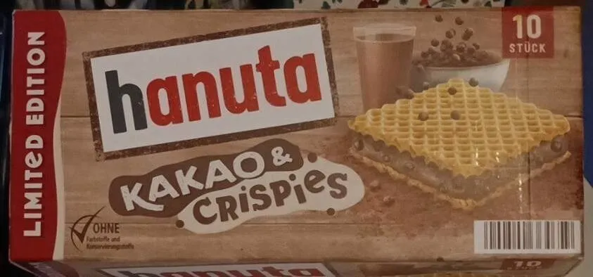 Hanuta kakao crispie