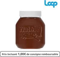 Nutella pate a tartiner noisettes-cacao t750 loop pot de 750 gr