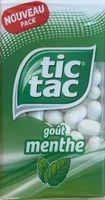 Tic Tac gout menthe